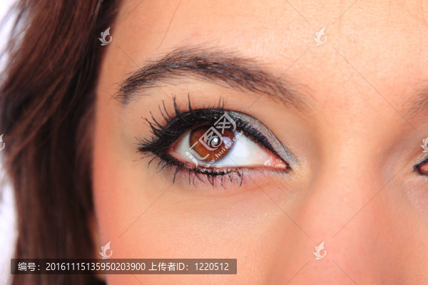 美麗女人的眼睛