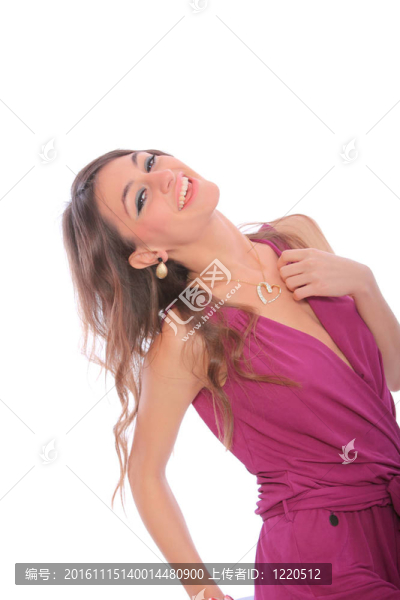 迷人的年輕女性