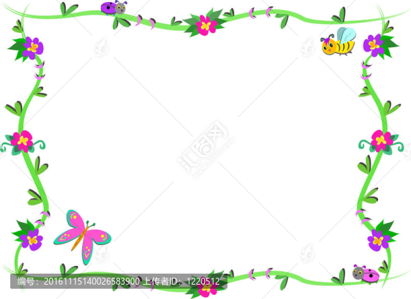 植物框架；Flowers；可愛