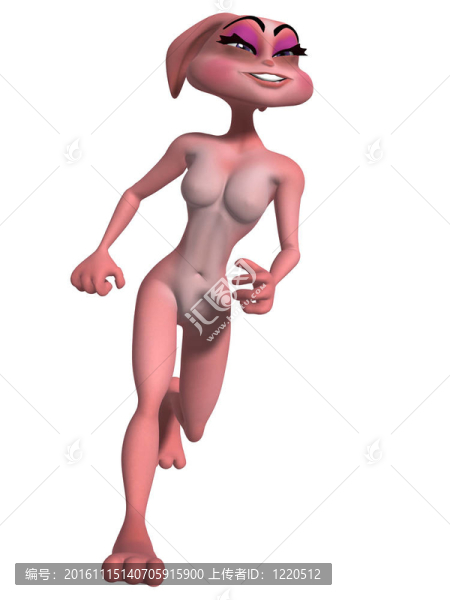卡通兔女郎