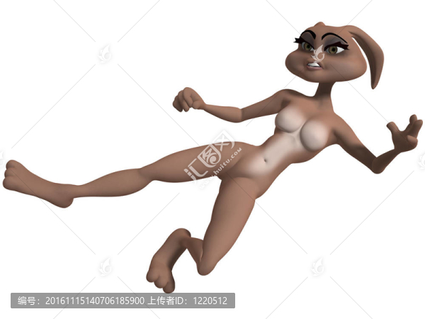 卡通兔女郎