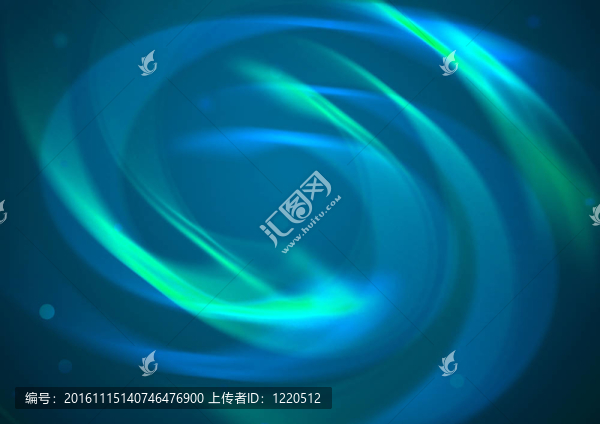 中文摘要藍(lán)色渦旋背景
