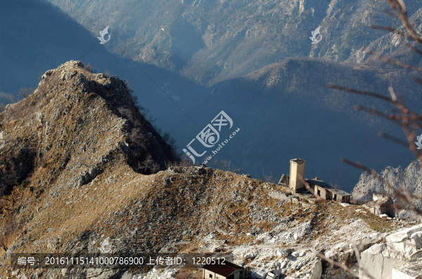 在Apuane,Alps山區(qū)