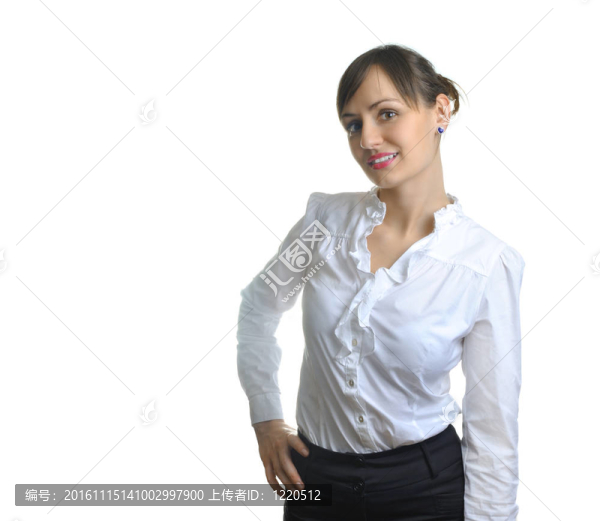 年輕的女商人