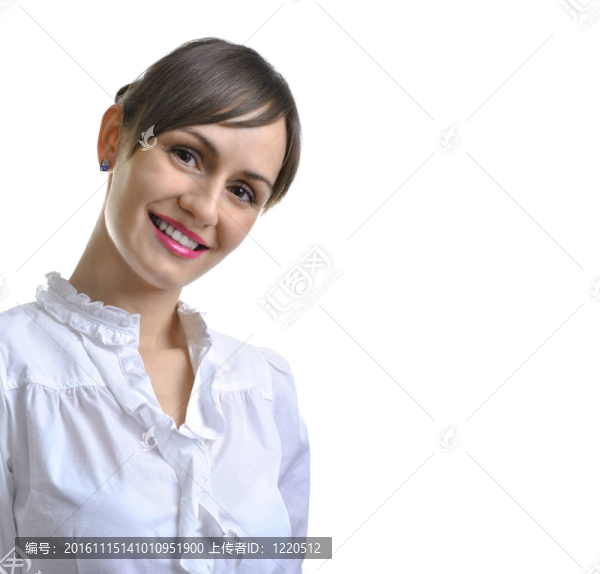 青年商業(yè)女性肖像