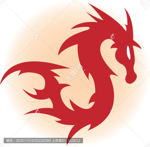 紅色的龍