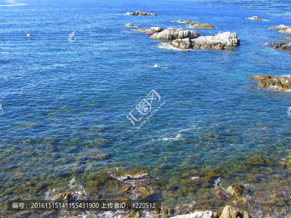 布拉瓦海岸的海灘