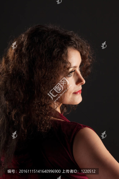 美麗的女人肖像