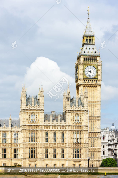倫敦；國會大廈；大本鐘；