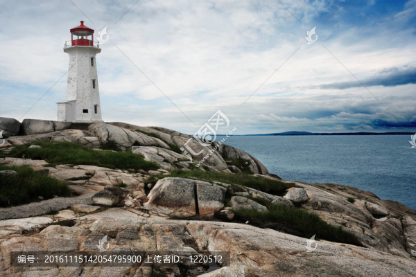 燈塔Peggy,s,Cove