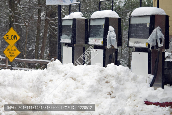 冬季惡劣的天氣