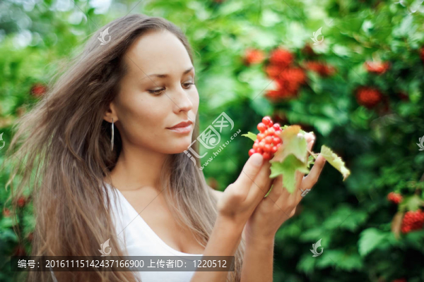 美麗的女孩，瓊花