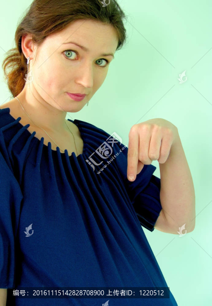 懷孕的女人