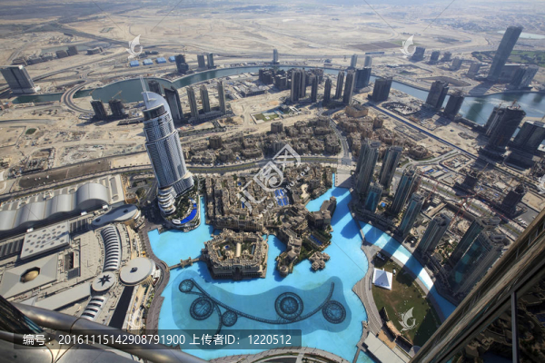 迪拜摩天樓。UAE。