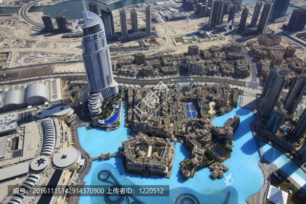 迪拜摩天樓。UAE。