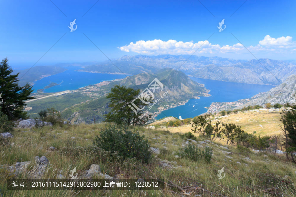 黑山的兩個(gè)著名海灣