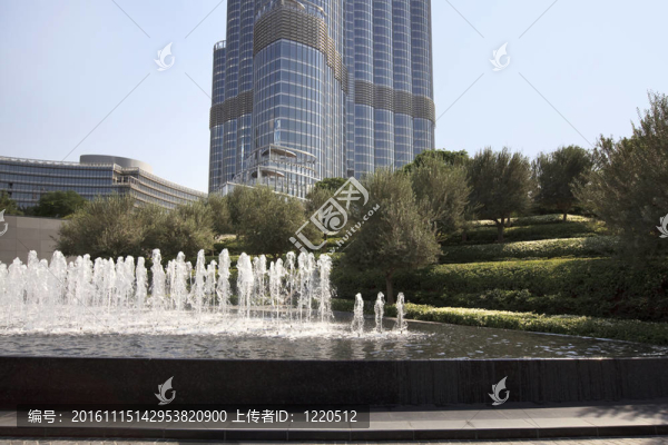 城市景觀?，F(xiàn)代的迪拜。