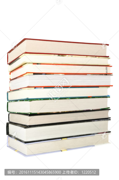 一堆書