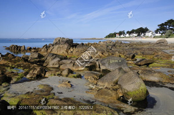 法國(guó)卡爾納克巖灘