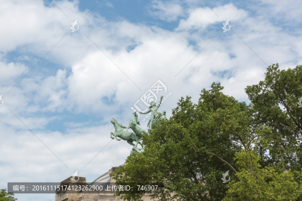 法國巴黎雕塑