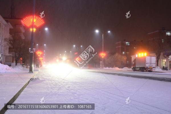 下雪的小鎮(zhèn)