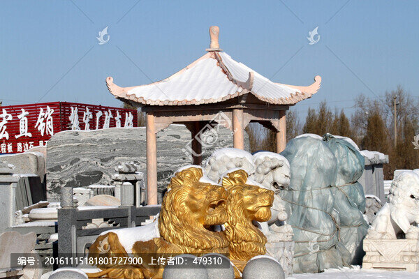 大慶,石材市場,雕塑,石頭,雕