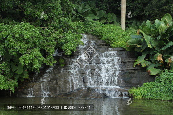 人造瀑布流水