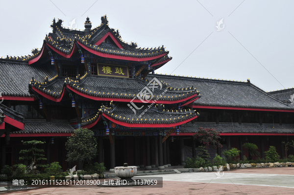 峨眉山大佛禪院,鼓樓