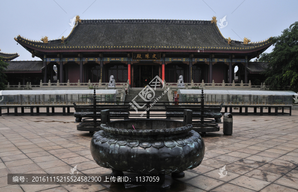 峨眉山大佛禪院,文殊殿