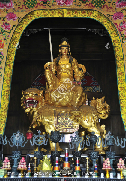 峨眉山大佛禪院,文殊菩薩