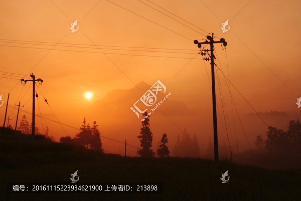 清晨朝陽(yáng),日出