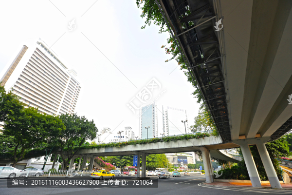 天橋,人行天橋,城市道路