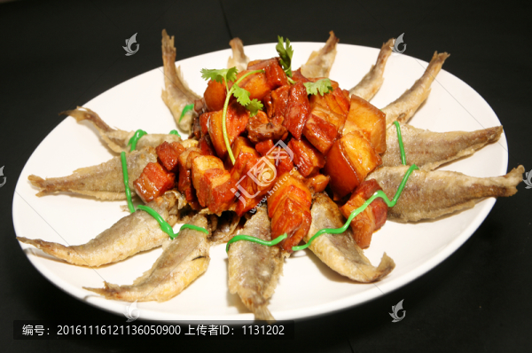 黃花魚紅燒肉