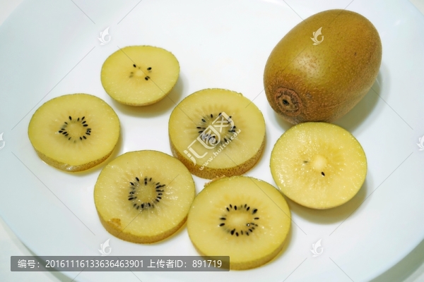 高清黃心獼猴桃素材