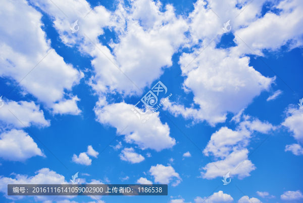 藍天白云