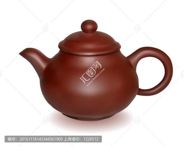 粘土泡茶壺