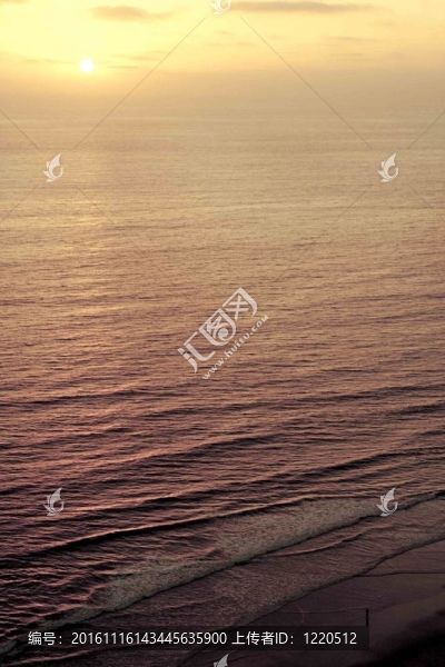 La,Jolla的日落