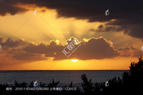 海洋日落