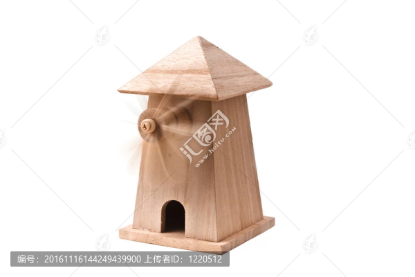 工作的玩具風(fēng)車