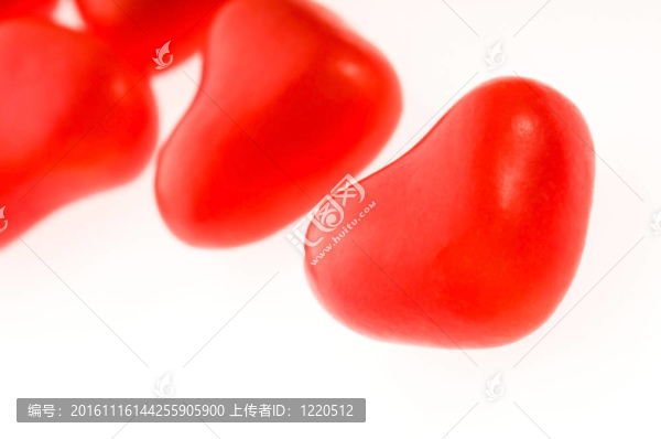 以心的形式甜食