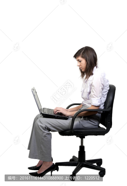 女人用的筆記本電腦