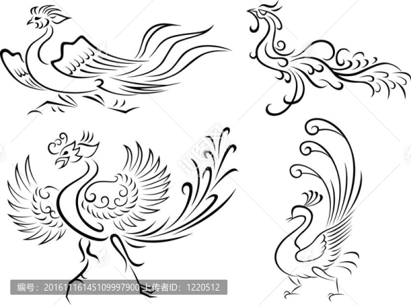 部落鳥插圖