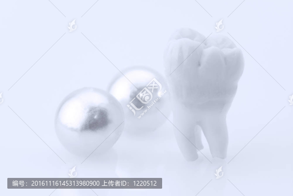 牙齒的健康概念