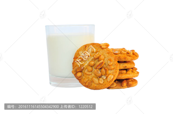 牛奶和餅干