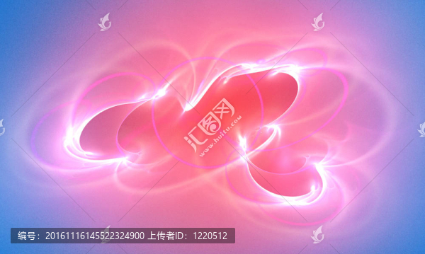 藍色和紅色的抽象背景。淡入淡出效果