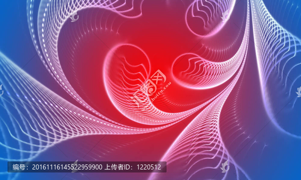 藍(lán)色和紅色的抽象背景。淡入淡出效果
