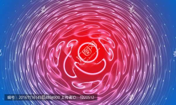 藍(lán)色和紅色的抽象背景。淡入淡出效果