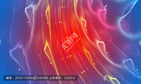 藍(lán)色和紅色的抽象背景。淡入淡出效果