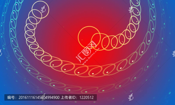 藍色和紅色的抽象背景。淡入淡出效果