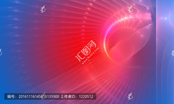 藍(lán)色和紅色的抽象背景。淡入淡出效果